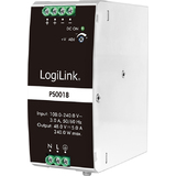 LogiLink bloc d'alimentation pour rail DIN, 240W, 48V, blanc