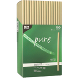 PAPSTAR paille en roseau "pure", 200 mm, naturel