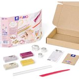 FIMO kit pte  modeler SOFT design tricot,  cuire au four