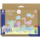 STAEDTLER peinture doigts noris junior PASTEL, carton de 6