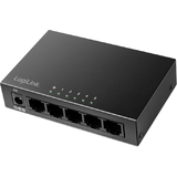 LogiLink switch de bureau Gigabit Ethernet, 5 ports, noir