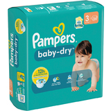 Pampers couche baby-dry, taille 3 Midi, single Pack