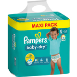 Pampers couche baby-dry, taille 8 extra Large, maxi Pack