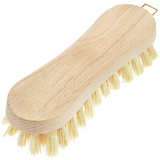 Peggy perfect Brosse  rcurer, bois naturel, forme de 8