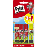 Pritt Bton de colle bts 2024, multipack, 3x 11 g + 1x 10 g