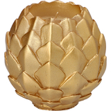 PAPSTAR bougie sphrique "Pine Cone", or