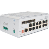 DIGITUS switch industriel poe Gigabit Ethernet, 8 ports