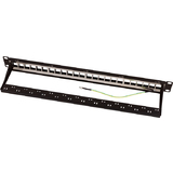 LogiLink panneau de brassage Keystone 19", 24 ports, blind