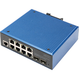 DIGITUS switch industriel gigabit Ethernet manageable L2 8+2