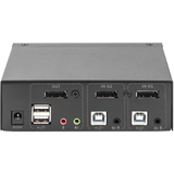 DIGITUS switch KVM, 2x1, noir