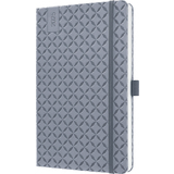 sigel agenda de poche Jolie flair 2025, A5, gris