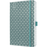 sigel agenda de poche Jolie flair 2026, A5, bleu ocan