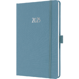 sigel agenda de poche Jolie feel 2025, textile, A5, bleu