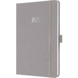 sigel agenda de poche Jolie feel 2025, textile, A5, gris