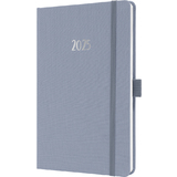 sigel agenda de poche Jolie feel 2025, textile, A5, lilas