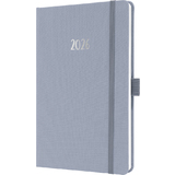 sigel agenda de poche Jolie feel 2026, textile, A5, lilas