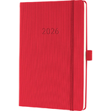 sigel agenda planning conceptum 2026, env. A5, rouge