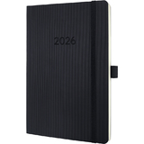 sigel agenda planning conceptum 2026, env. A5, noir
