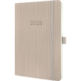 sigel agenda planning conceptum 2026, env. A5, taupe