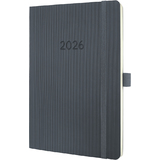 sigel agenda planning conceptum 2026, env. A5, gris