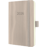 sigel agenda de poche Conceptum 2026, env. A6, taupe
