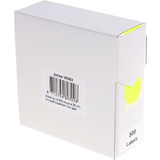 rillprint pastille de couleur, diamtre: 25 mm, jaune fluo