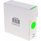 rillprint pastille de couleur, diamtre: 25 mm, vert fluo