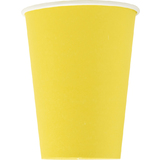 PROnappe gobelet en carton, 0,2 l, jaune