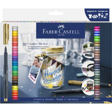 FABER-CASTELL creative Marker, tui de 30