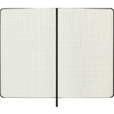 MOLESKINE carnet rigide, L/A5, quadrill, noir