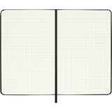 MOLESKINE carnet rigide, P/A6, quadrill, noir