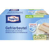 TOPPITS sachet de conglation, 45 x 6 litres, 290 x 410 mm