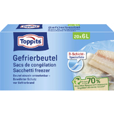 TOPPITS sachet de conglation, 20 x 6 litres, 290 x 410 mm