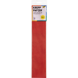 folia papier crpon en couches, 500 mm x 2,5 m, rouge feu