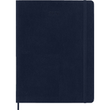 MOLESKINE agenda 2026, semainier, XL, souple, bleu