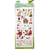 folia sticker scintillant de Nol CHRISTMAS