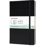 MOLESKINE carnet de musique, L/A5, 100g/m2, rigide, noir