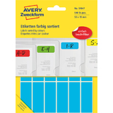 AVERY zweckform tiquette multi-usage, 50 x 19 mm, color