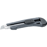 WESTEX Cutter, plastique, lame: 18 mm, gris