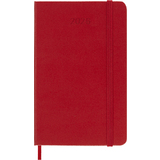 MOLESKINE agenda de poche 2026, semainier, P/A6, rouge