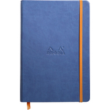 RHODIA carnet rigide RHODIARAMA, A5, lign, bleu saphir