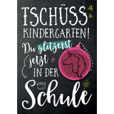 CACTUS Schulanfangs-Grukarte "Tschss Kindergarten"