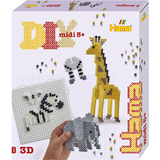 Hama perles  repasser midi "Safari", coffret cadeau