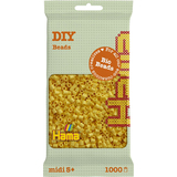 Hama perles  repasser Bio midi, sachet, jaune ple