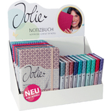 sigel carnet de notes Jolie Flair, simili cuir, prsentoir