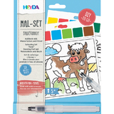 HEYDA kit d'aquarelles "Ferme", 10 motifs