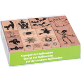 HEYDA set de tampons  motif "Halloween", bote  fentre