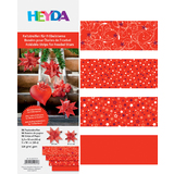 HEYDA bande de papier  plier pour mini-toiles, rouge