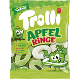 Trolli bonbon glifi aux fruits rondelles DE POMME, 150 g