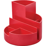 MAUL multipot MAULrundbox Recycling, rond, rouge